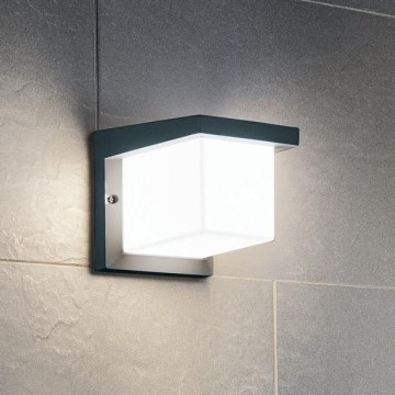 Eglo 65046 - LED Екстериорен аплик DESELLA PRO LED/10W/230V IP54 антрацит