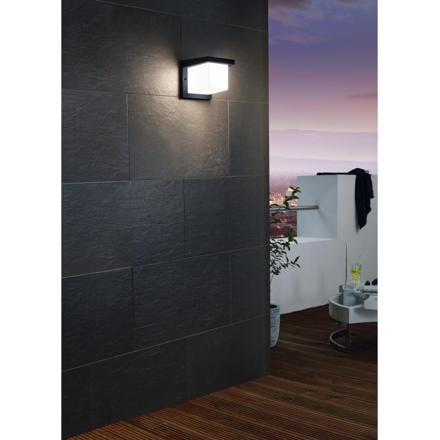 Eglo 65046 - LED Екстериорен аплик DESELLA PRO LED/10W/230V IP54 антрацит