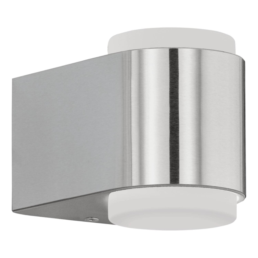 Eglo 65054 - LED Екстериорен аплик BRIONES PRO 2xLED/3W/230V IP44 лъскав хром