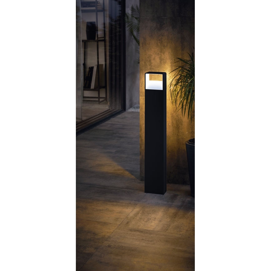 Eglo 65082 - LED Екстериорна лампа DONINNI PRO LED/5W/230V 3000K 40 см IP44 антрацит