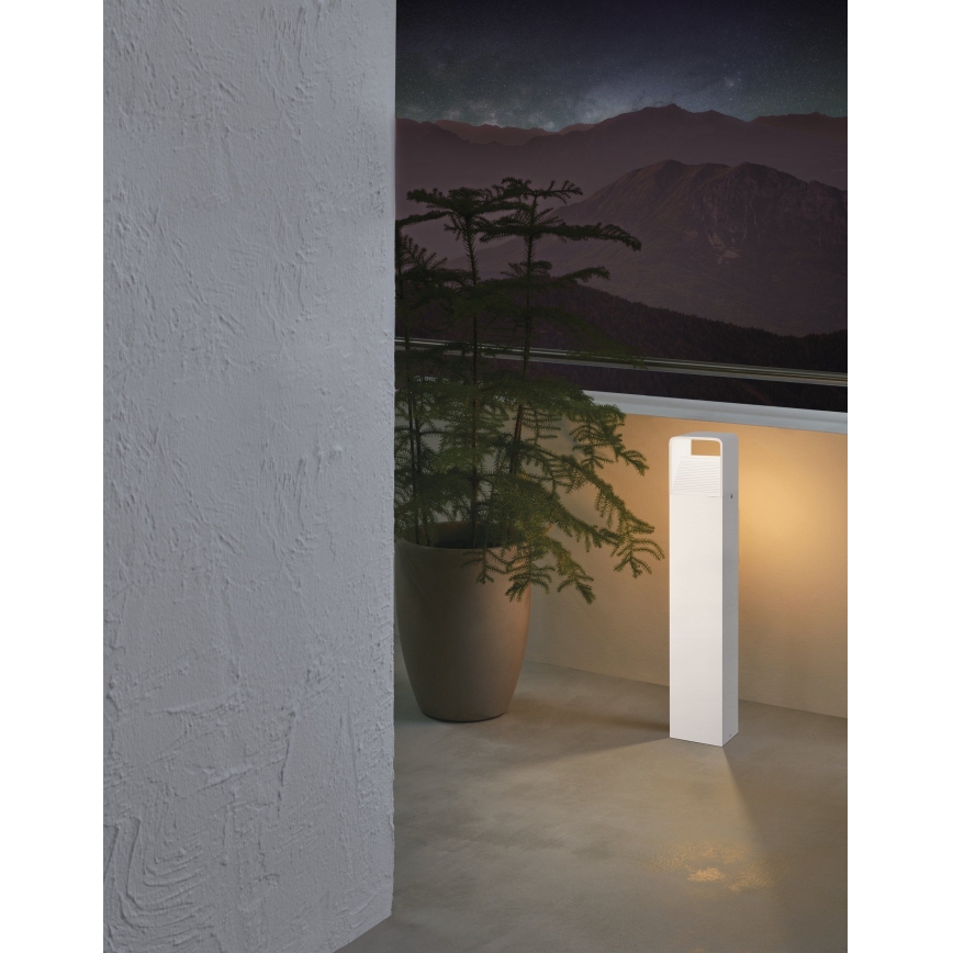 Eglo 65085 - LED Екстериорна лампа DONINNI PRO LED/5W/230V 3000K 80 см IP44 бял