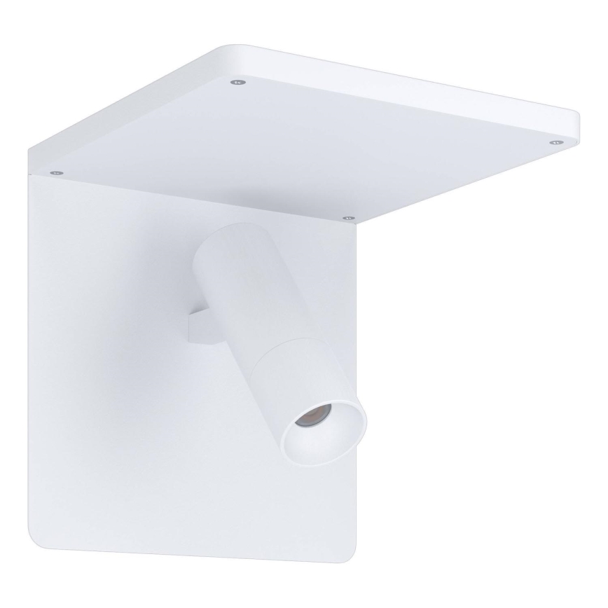 Eglo 67562 - LED Аплик с рафт CIGLIE LED/8,1W/230V бял