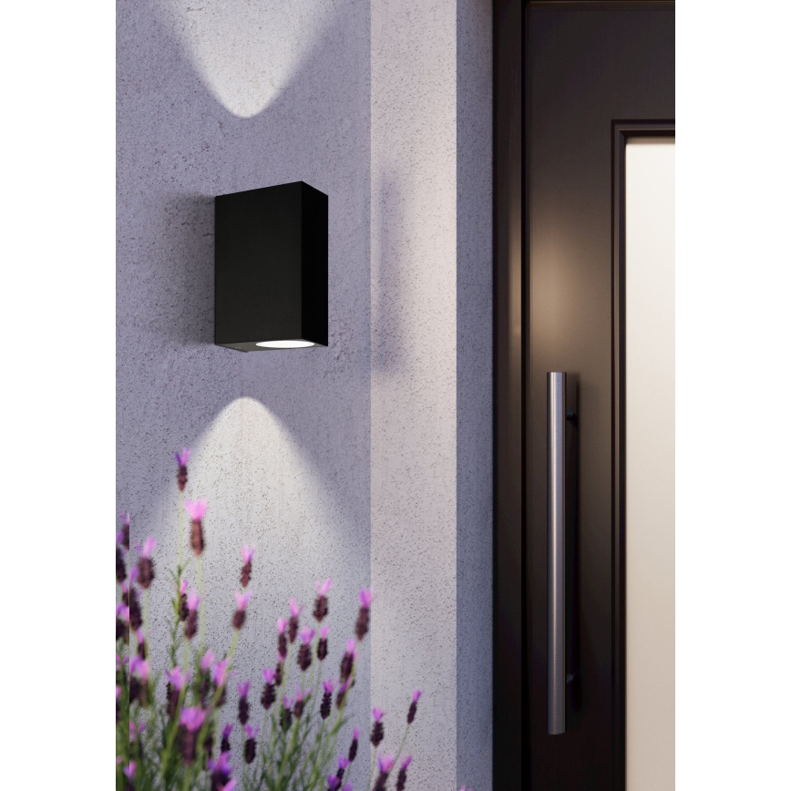 Eglo 74023 - Екстериорен аплик SCOGLIERA 2xGU10/5W/230V IP44