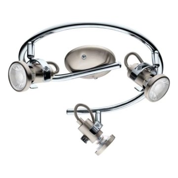 Eglo 75293 - LED точково осветително тяло TUKON 3xGU10/3W/230V лъскав хром