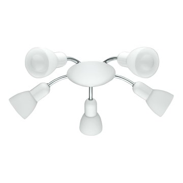 Eglo 75305 - LED точково осветително тяло DAKAR 5xE14/3,5W/230V бяло