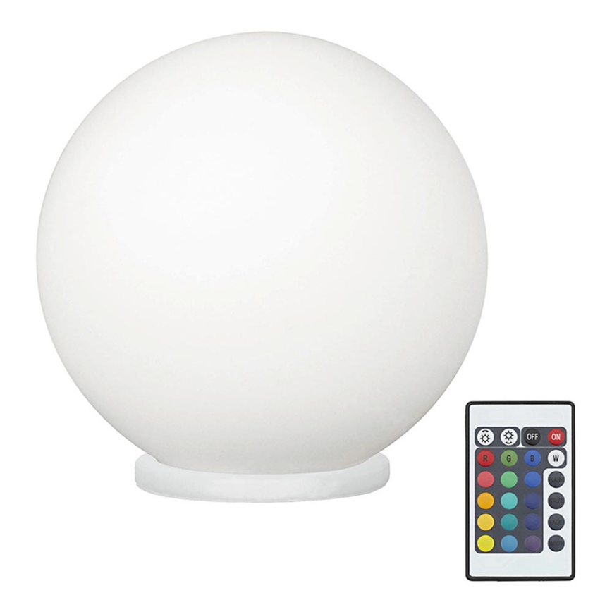 Eglo 75362 - LED RGBW Димируема настолна лампа RONDO-C 1xE27/6W/230V + дистанционно