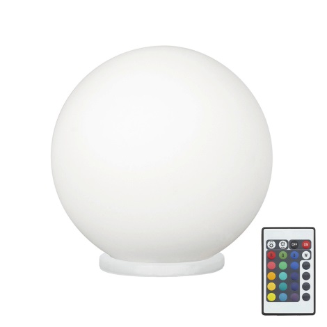 Eglo 75362 - LED RGBW Димируема настолна лампа RONDO-C 1xE27/6W/230V + дистанционно