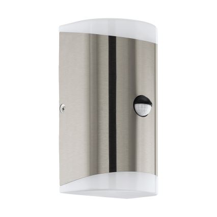 Eglo - LED Екстериорен аплик със сензор 2xGU10/4,6W/230V