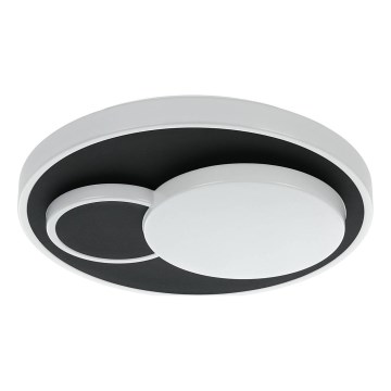 Eglo 75665 - LED Плафониера LEPRESO LED/19,5W/230V Ø 38,5 см черен