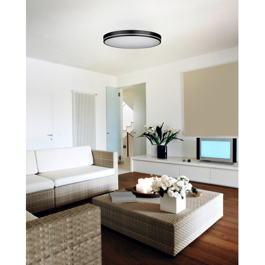Eglo - LED Димируем плафон LED/22W/230V 3000-6500K + дистанционно