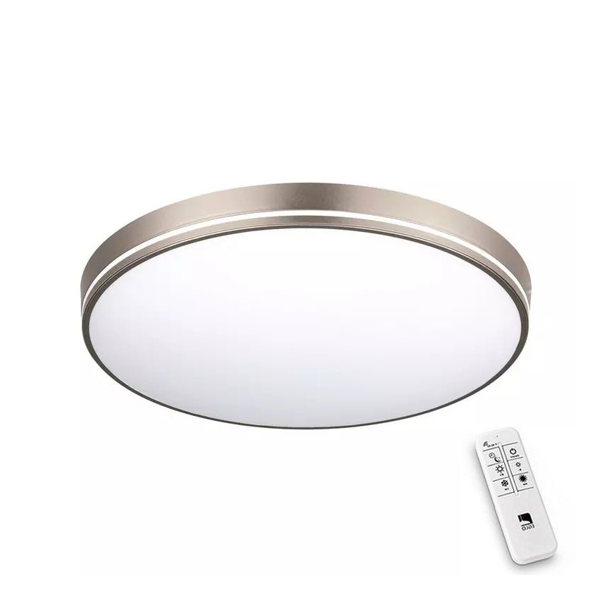 Eglo - LED Димируем плафон LED/22W/230V 3000-6500K + дистанционно