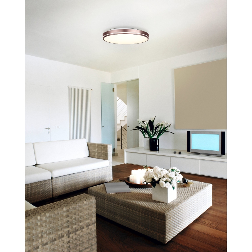 Eglo - LED Димируем плафон LED/22W/230V 3000-6500K + дистанционно