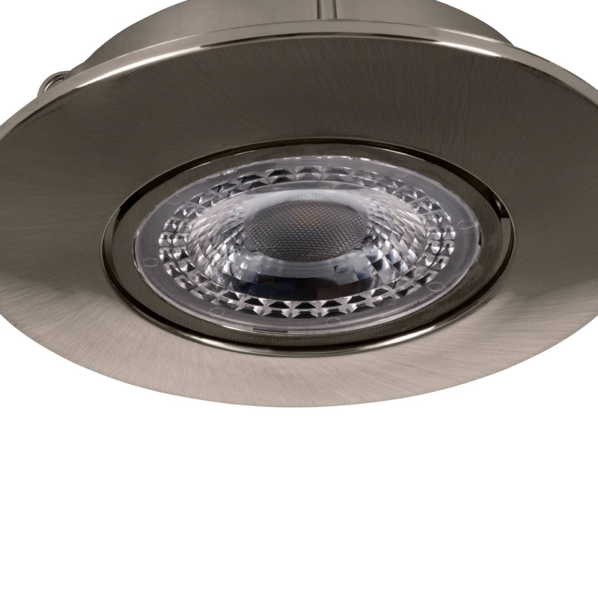 Eglo 75765 - К-кт 3x LED Лампа за окачен таван ZUJAR LED/3,4W/230V матов хром