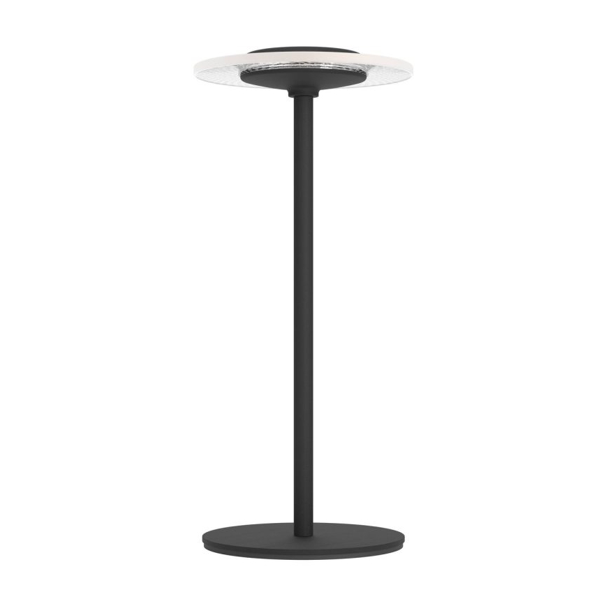 Eglo - LED RGBW димируема презареждаема сензорна настолна лампа LED/5V 2000 mAh черна