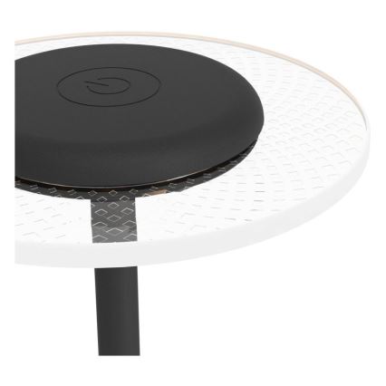 Eglo - LED RGBW димируема презареждаема сензорна настолна лампа LED/5V 2000 mAh черна