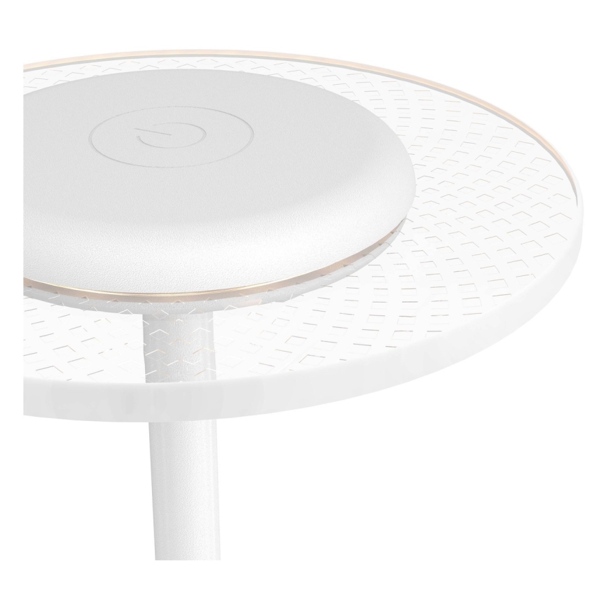 Eglo - LED RGBW с регулиране на яркостта, презареждаема сензорна настолна лампа LED/5V 2000 mAh, бяла