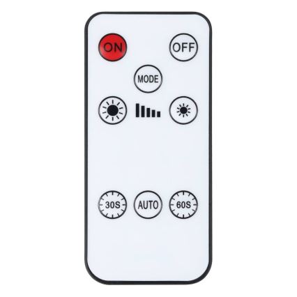 Eglo - LED RGBW димируемо презареждаемо стенно осветително тяло със сензор за движение и сумрак LED/5V 2000 mAh бяло + дистанционно управление