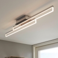 Eglo 780433 - LED Плафон за баня YANGUAS 2xLED/11W/230V 3000K IP44 матов хром
