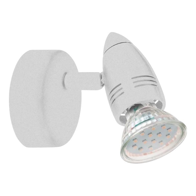 Eglo 780447 - LED Стенен спот SABADELL 1xGU10/2,8W/230V 3000K бял