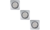 Eglo 78228 - Комплект 3xLED Осветление за окачен таван PENETO 3xGU10/5W/230V