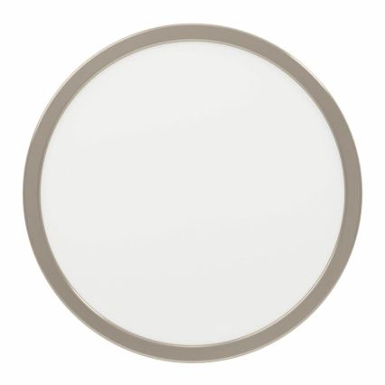 Eglo 78674 - LED таванно осветително тяло FUEVA LED/20,5W/230V Ø 28,5 cm матов хром