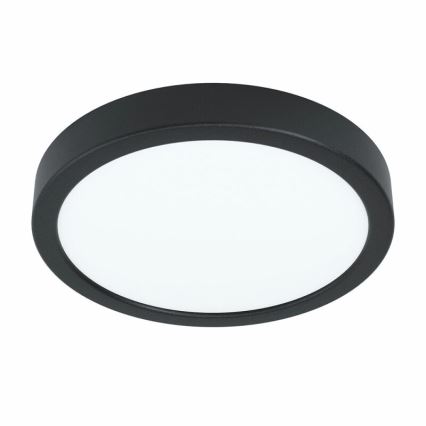 Eglo 78676 - LED потолен плафон FUEVA LED/17W/230V Ø 21 см черен