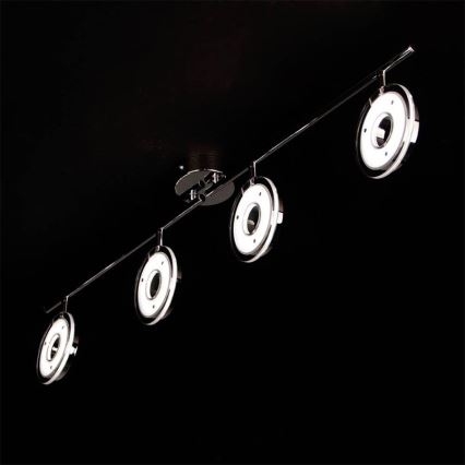 Eglo 78684 - LED точково осветително тяло DORNES 4xLED/4,5W/230V, лъскав хром