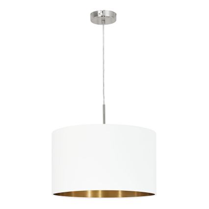 Eglo 78695 - Пендел PASTERI 1xE27/60W/230V бял