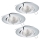 Eglo 78708 - К-кт 3x LED Лампа за окачен таван TEDO 1xGU10/5W/230V