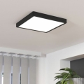Eglo 78815 - LED таванно осветително тяло FUEVA LED/20,5W/230V 28,5x28,5 cm черно