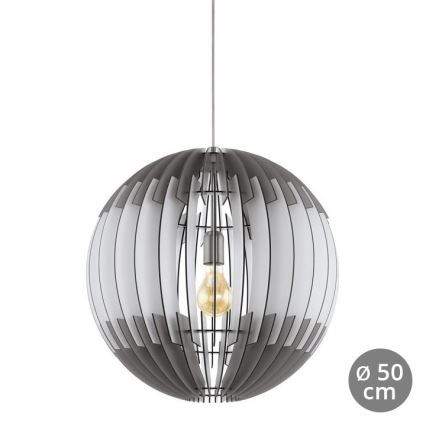 Eglo 79138 - Полилей на верижка OLMERO 1xE27/60W/230V