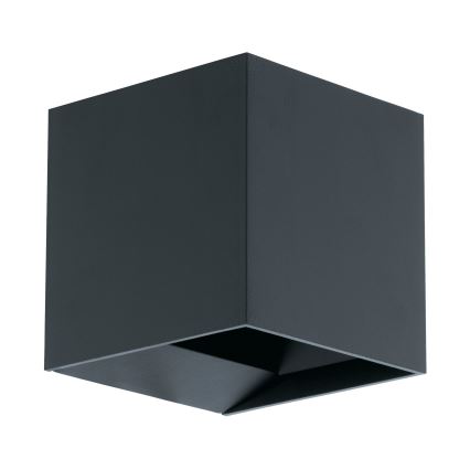Eglo 79215 - LED Екстериорен аплик CALPINO 2xLED/3,3W/230V 3000K IP54 черен
