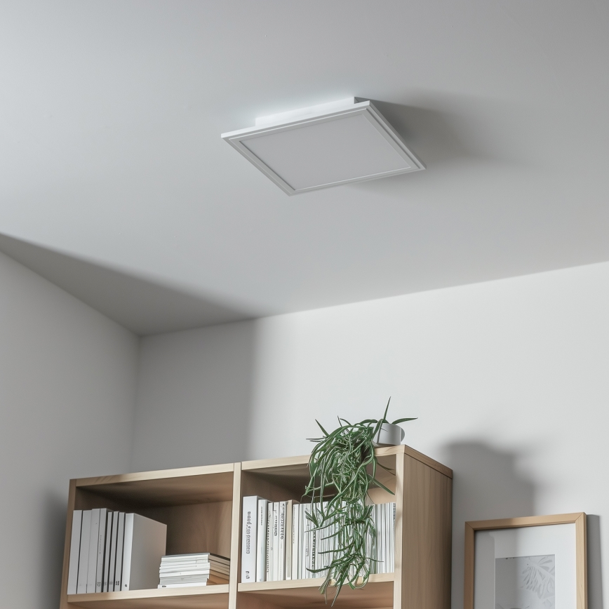 Eglo 79322 - LED Димируем плафон SALOBRENA LED/16W/230V 4000K 30x30 см бял