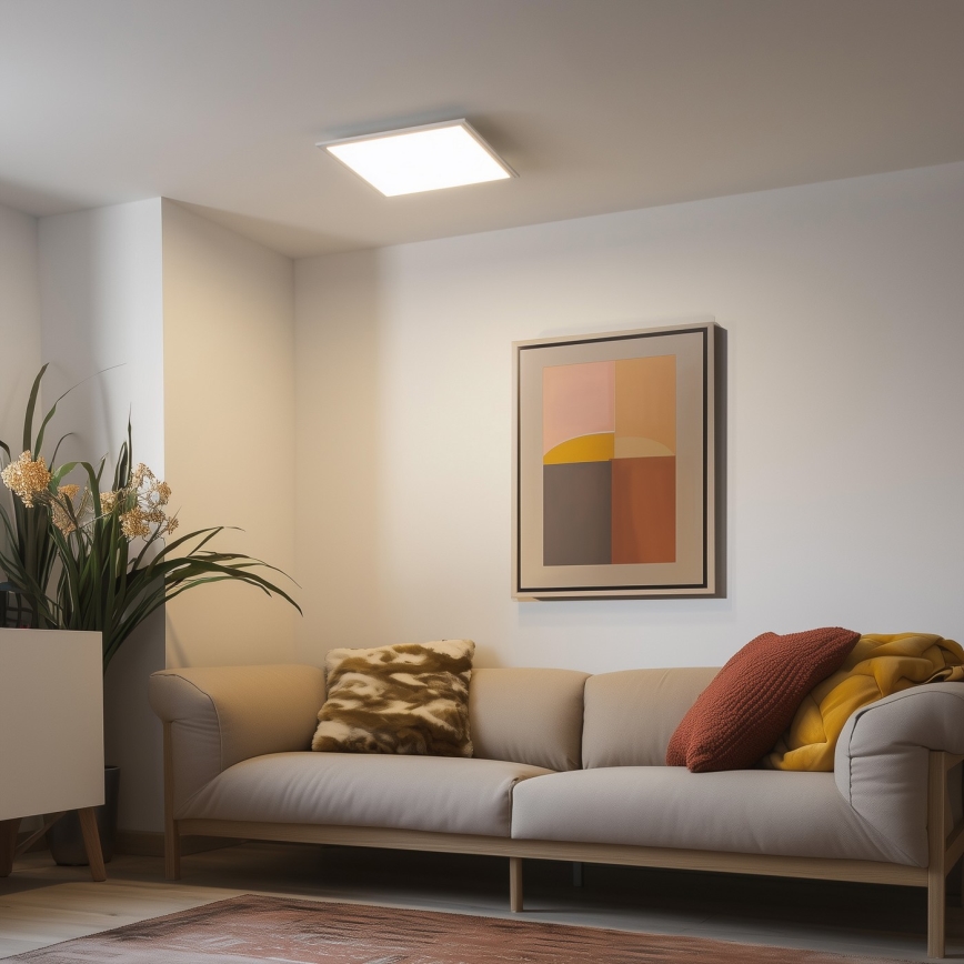 Eglo 79323 - LED Димируем плафон SALOBRENA LED/25W/230V 4000K 45x45 см бял