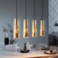 Eglo 79344 - Пендел PINTO GOLD 4xE27/40W/230V златист