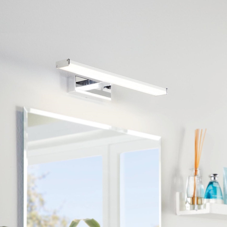 Eglo 79532 - LED Лампа за огледало в баня SARNOR LED/7,4W/230V 40 см IP44 лъскав хром