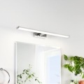 Eglo 79533 - LED Лампа за огледало в баня SARNOR LED/11W/230V 60 см IP44 хром