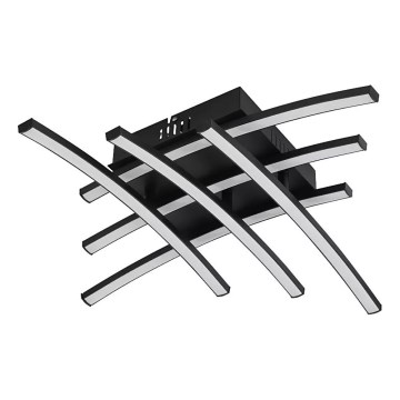 Eglo 79747 - LED таванно осветително тяло BERYL LED/25,2W/230V 4000K черно