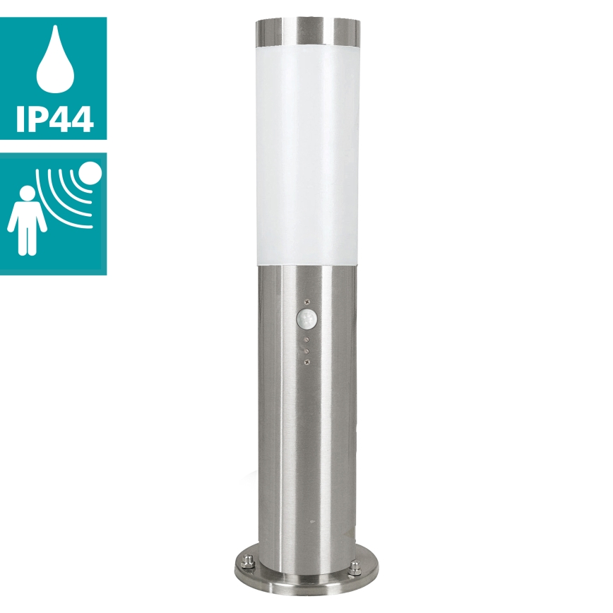Eglo - Екстериорна лампа със сензор 1xE27/15W/230V IP44