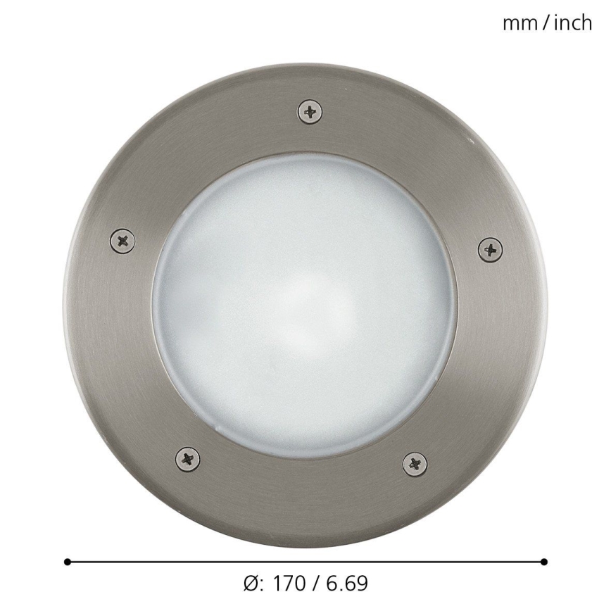 EGLO - Екстериорна лампа за алея 1xE27/15W/230V IP67