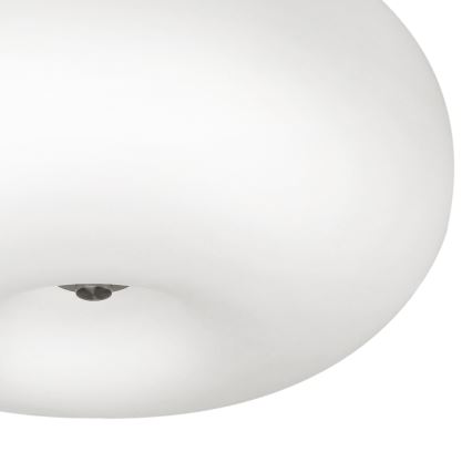 EGLO - Плафон OPTICA 2xE27/60W/230V опалово стъкло Ø 35 см