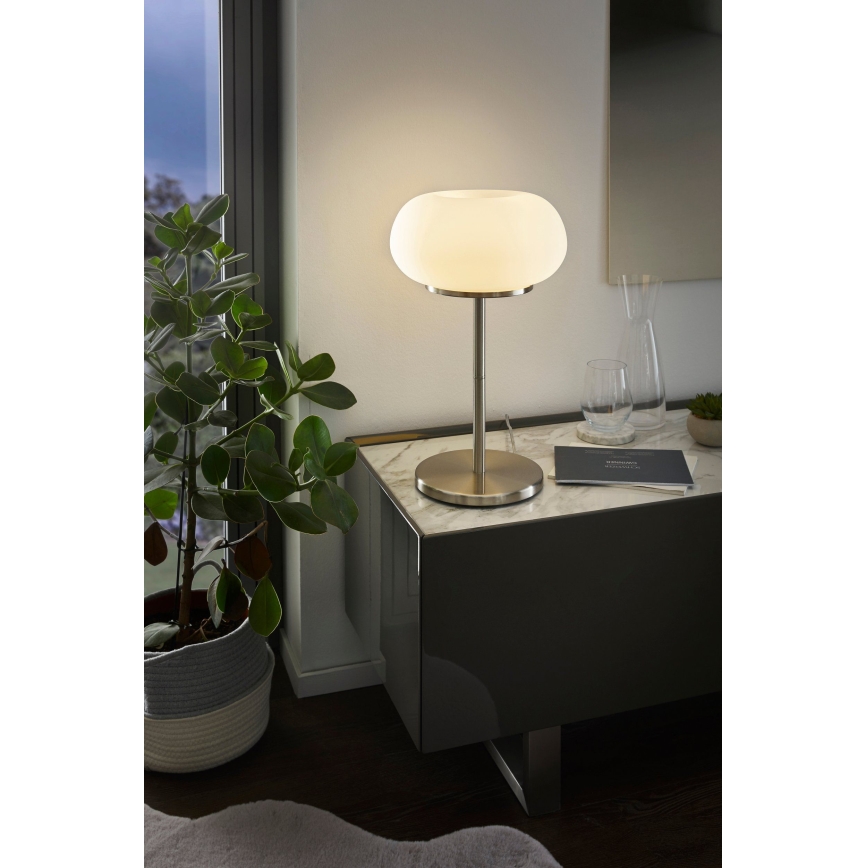 EGLO - Настолна лампа OPTICA 2xE27/60W Ø 28 см