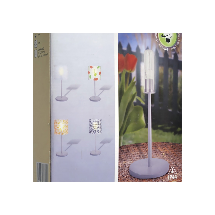 Eglo 88742 - Външна лампена стойка CUBA 1xE27/22W/230V IP44