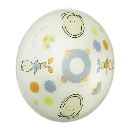 EGLO 88972 - Детска лампа за таван JUNIOR 2  2xE27/60W многоцветен