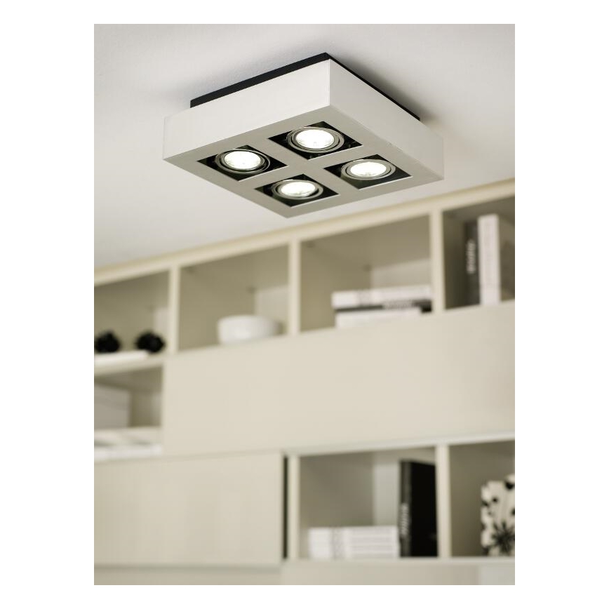 EGLO 89079 - Точково осветително тяло LOKE 4xGU10/35W