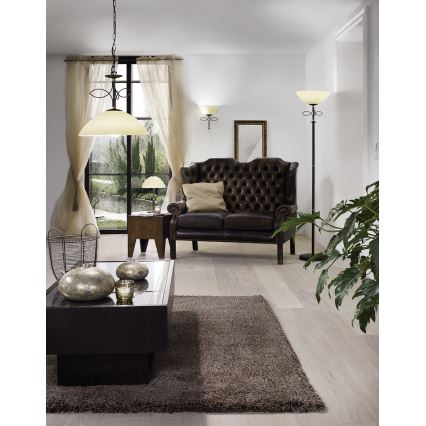 EGLO 89135 - Стенна лампа BELUGA 1xE27/60W антично кафява