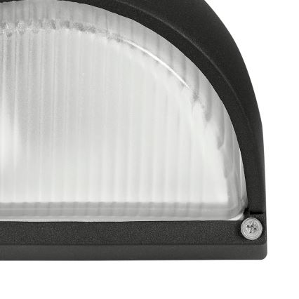 Eglo - Екстериорна Стенна лампа 1xE27/60W черна IP44