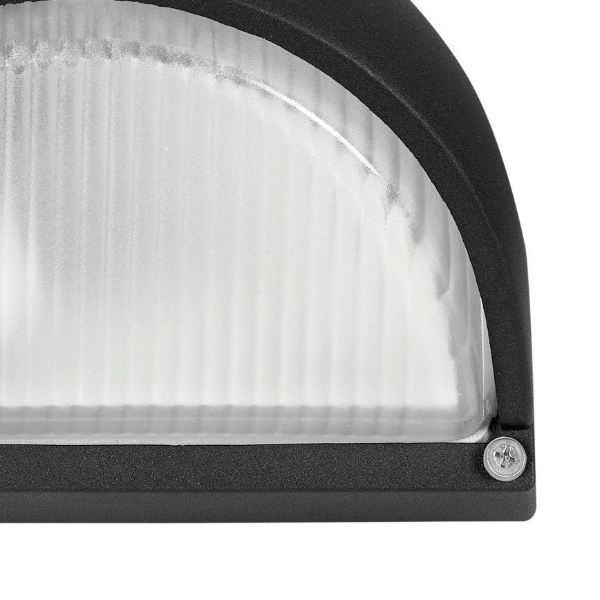 Eglo - Екстериорна Стенна лампа 1xE27/60W черна IP44