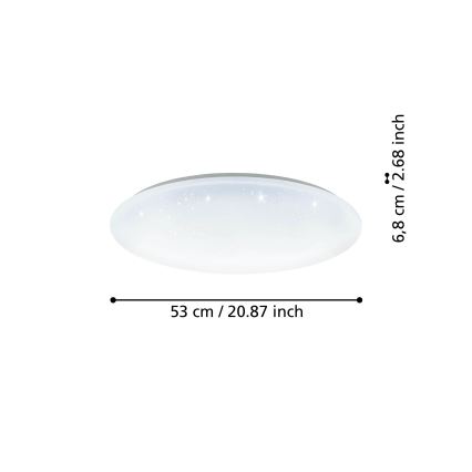 Eglo - LED Димируема лампа LED/44,8W/230V 2700-6500K ZigBee