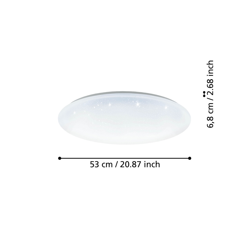 Eglo - LED Димируема лампа LED/44,8W/230V 2700-6500K ZigBee